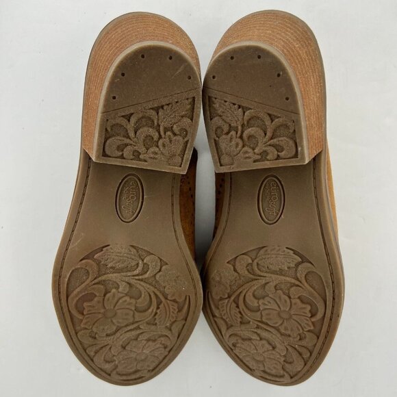 Soft Eurosoft WomensTulip Sling Brown Vegan Block Heel Slingback Size 7 M Mules - Picture 8 of 10